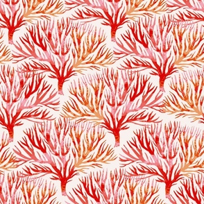 Coral branch red