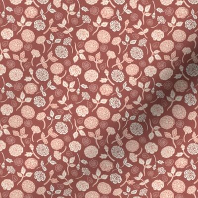 Tiny Liny Floral Pink 1