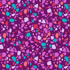 terrazzo - plum