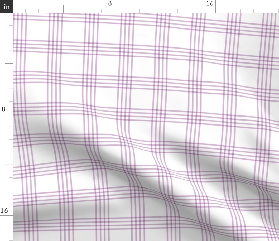 pastel purple plaid coordinate