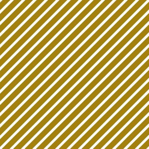 Mustard Diagonal Stripes