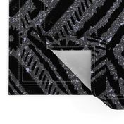 textural diamonds - black + grey