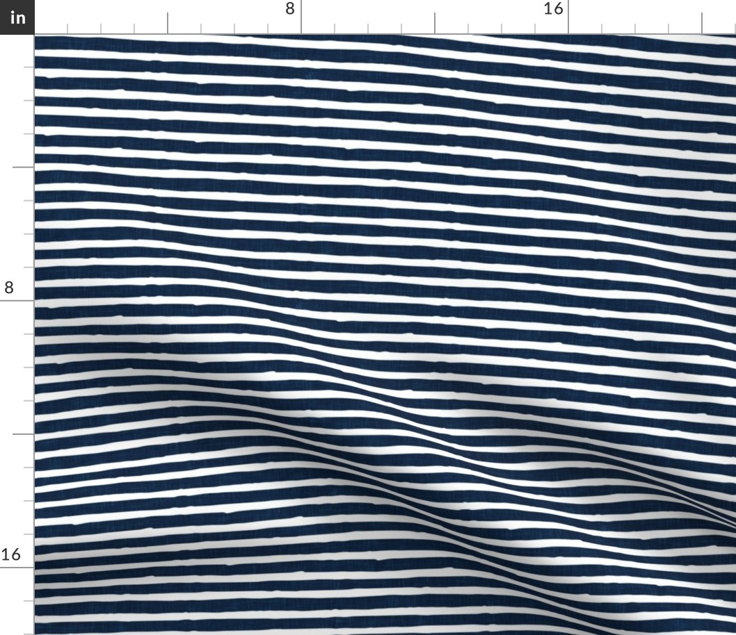 navy summer stripes - LAD20