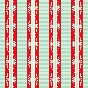 1932 STRIPE (JADITE AND RED)