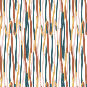 Wavy Abstract Stripes