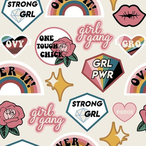 Girl Power Patches