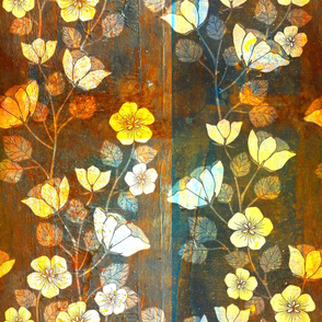 Wabi-Sabi Floral Panels