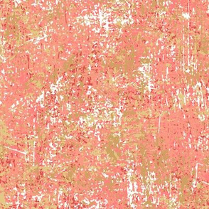 Peachy Pink Passion | Faux Texture Wallpaper