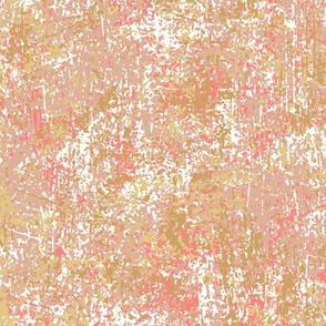 Faux Texture | Peachy Pink + Peach Sand + Gold + White