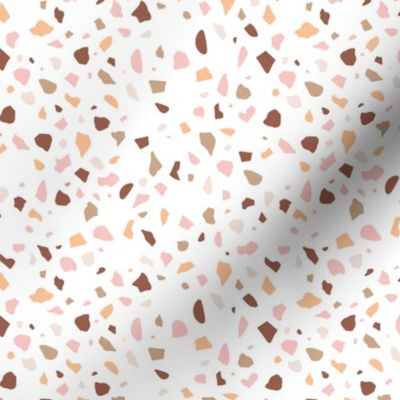 Tiny terrazzo spots - abstract boho texture