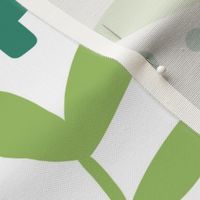 K Monogram Tea towel