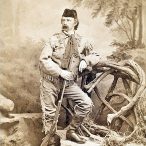 37-13  Portrait of Gen. George A. Custer (1839-1877)