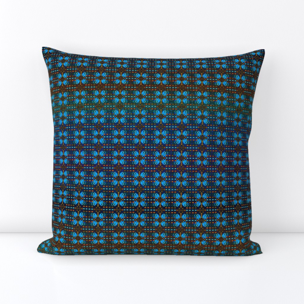 Southwestern Tiny Blue Pattern