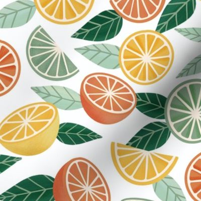 Sweet Citrus (on White)