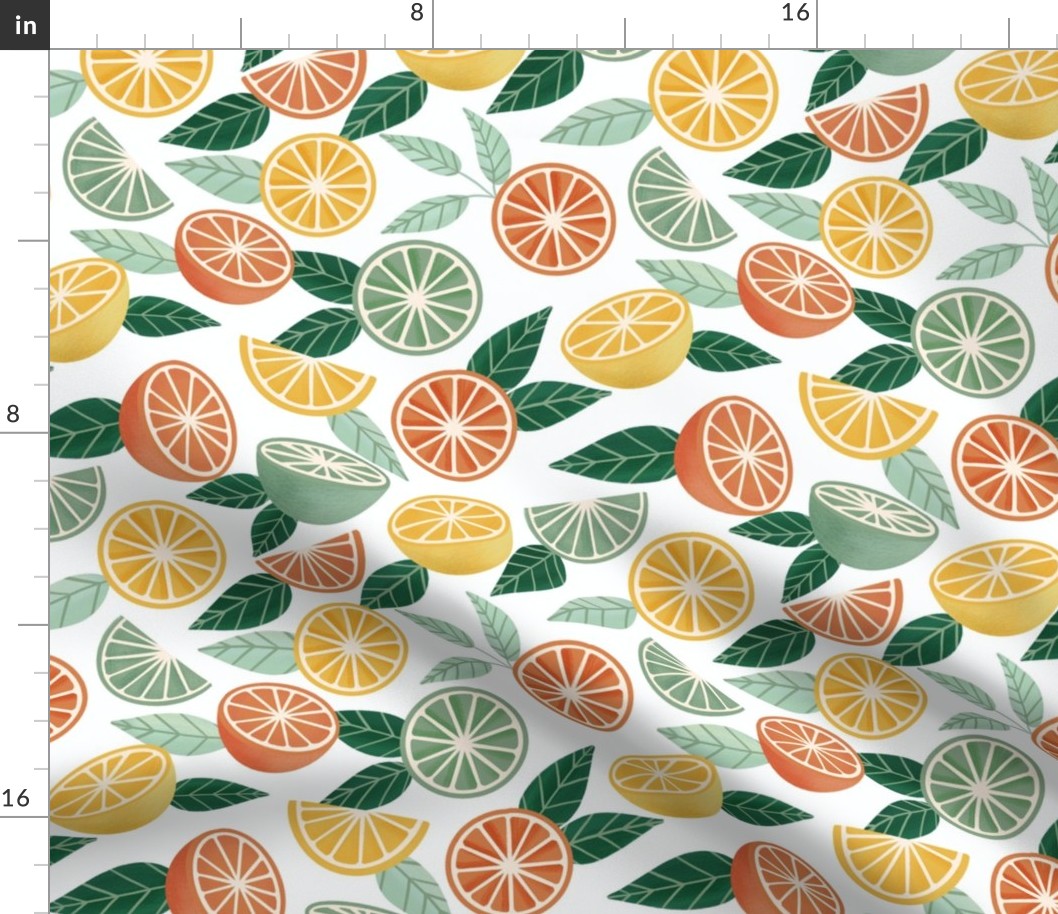 Sweet Citrus (on White)