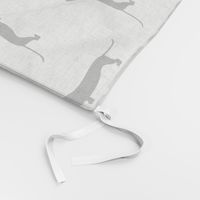 Dachshund Dog Silhouettes Print