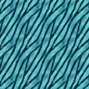 African watercolor stripes-dusty blue