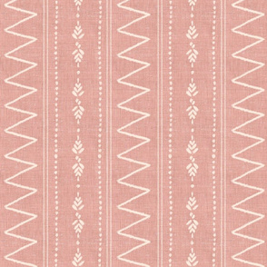 Dusty rose abstract bohemian 