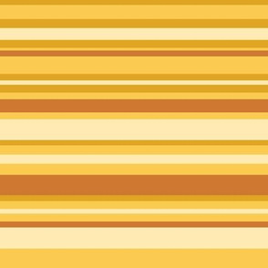 Horizontal Mustard Stripe