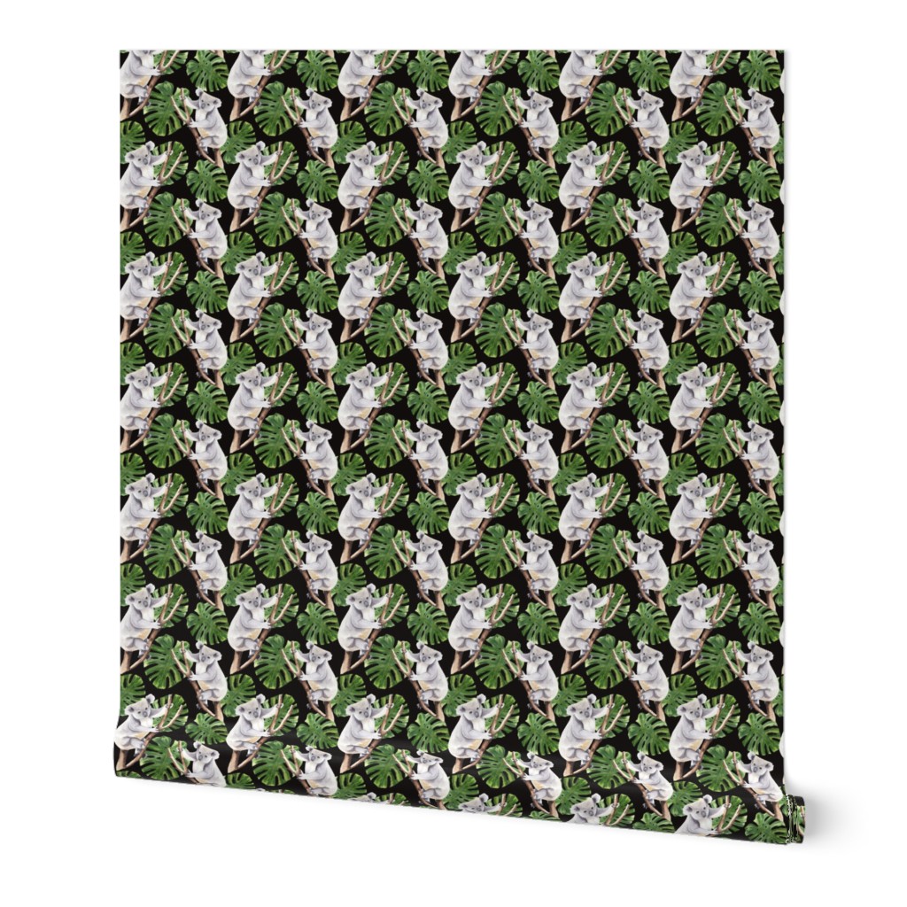 Koala Pattern Dark