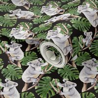 Koala Pattern Dark