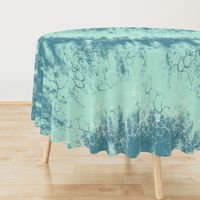 Mint and teal tie-dye lightning flashes texture