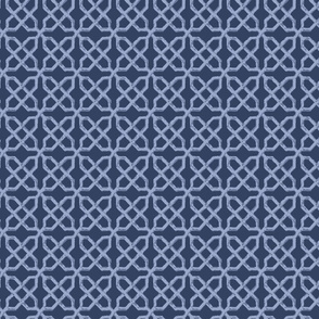 WICKER TRELLIS-indigo