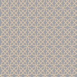 WICKER TRELLIS-grey neutral