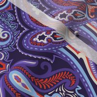 Vintage Paisley Violet