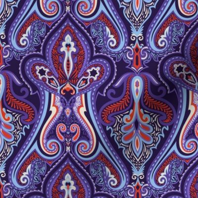 Vintage Paisley Violet