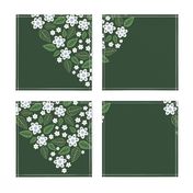 21x18 green meadow heart horizontal panel