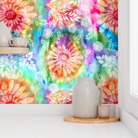 Botanical Watercolor Tie Dye