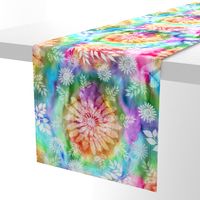 Botanical Watercolor Tie Dye