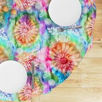 Botanical Watercolor Tie Dye