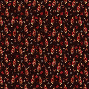 Wizard Paisley - red