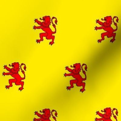 Or, a lion rampant gules