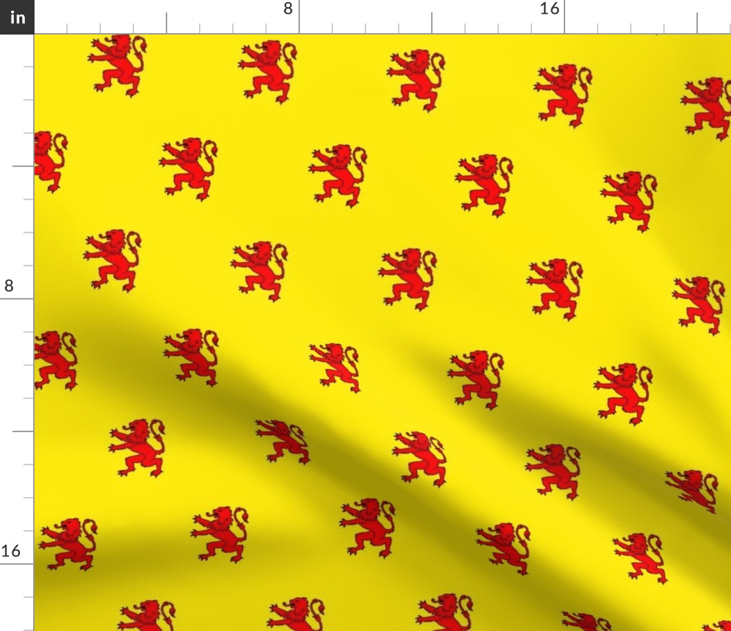 Or, a lion rampant gules