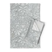 Plaster relief damask