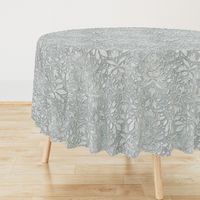 Plaster relief damask