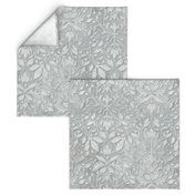 Plaster relief damask