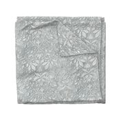 Plaster relief damask