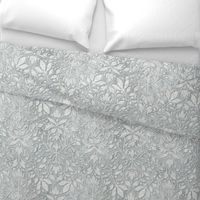 Plaster relief damask