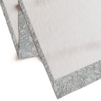 Plaster relief damask