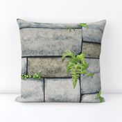 Gray Stone Wall Large