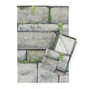 Gray Stone Wall Large