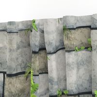 Gray Stone Wall Large