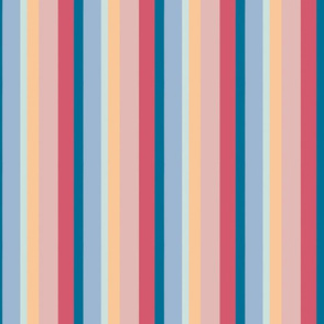 Sultry Stripes: Saint-Tropez (Smaller Band Width)