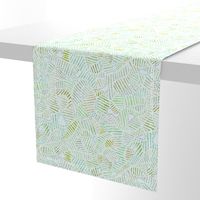 Swirly organic line shapes textured light blue green (small)