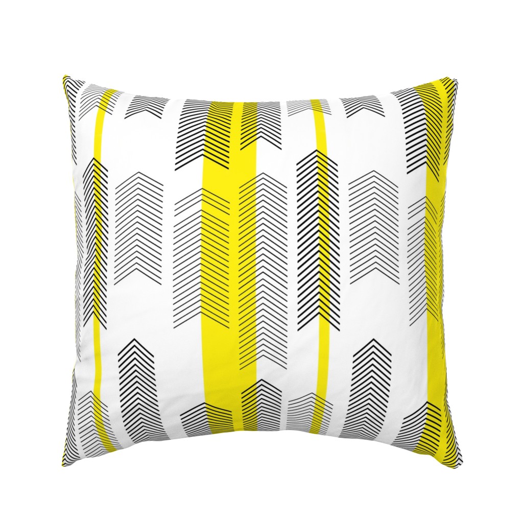 chevron stripe in yellow