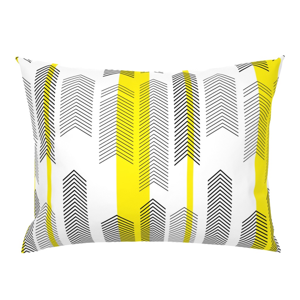 chevron stripe in yellow